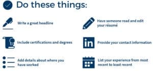 Things you should do on your résumé